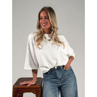 T-shirt Albi - Blanc