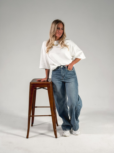 T-shirt Albi - Blanc