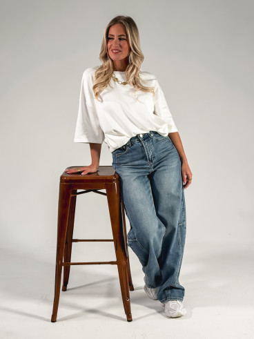 T-shirt Albi - Blanc