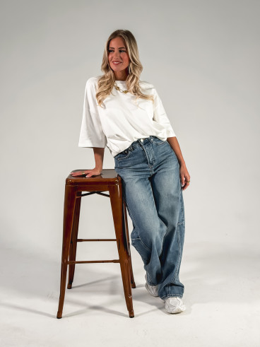 T-shirt Albi - Blanc