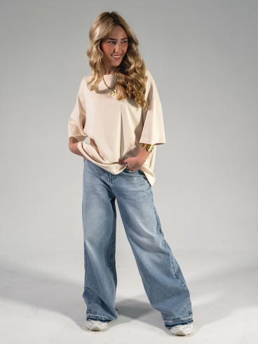 T-shirt Albi - Beige