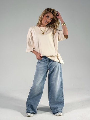 T-shirt Albi - Beige