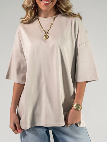 T-shirt Albi - Greige