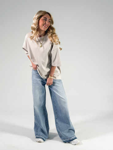 T-shirt Albi - Greige