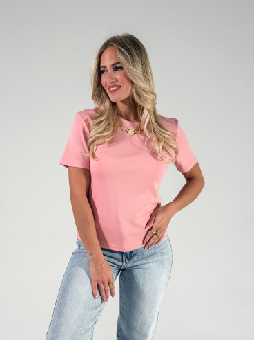 T-shirt Léontine - Rose