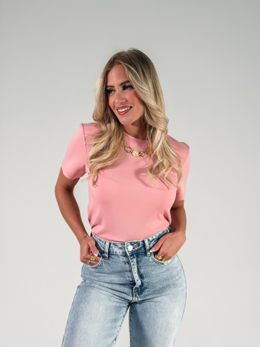 T-shirt Léontine - Rose