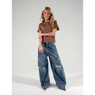 T-shirt Léontine - Chocolat