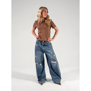 T-shirt Léontine - Chocolat