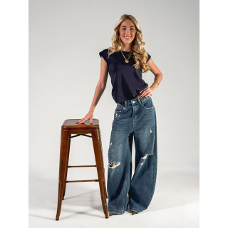 T-shirt Athènes - Bleu marine