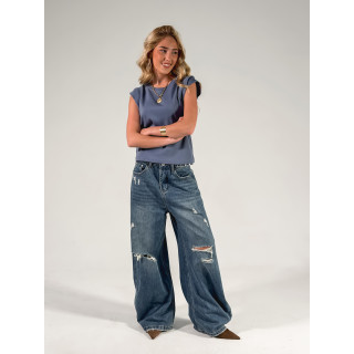 T-shirt Athènes - Bleuet