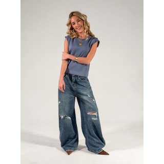 T-shirt Athènes - Bleuet