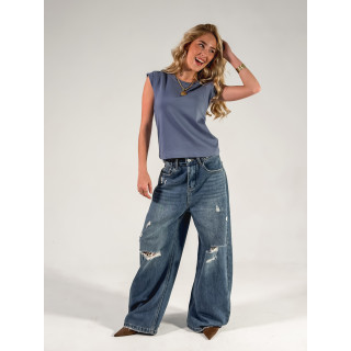 T-shirt Athènes - Bleuet