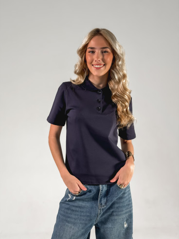 Polo Amaya - Bleu marine