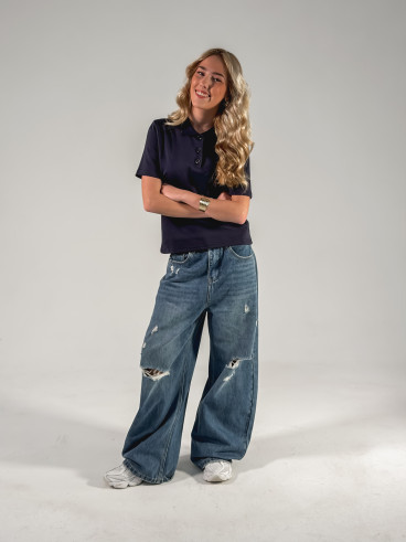 Polo Amaya - Bleu marine