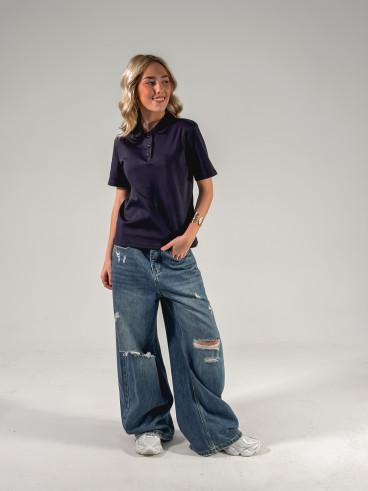 Polo Amaya - Bleu marine