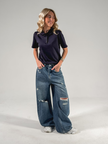 Polo Amaya - Bleu marine