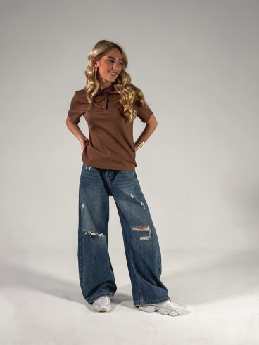 Polo Amaya - Chocolat