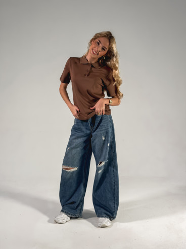 Polo Amaya - Chocolat