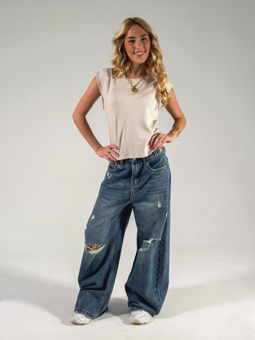 T-shirt Athènes - Greige