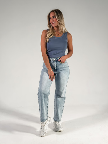 Débardeur Alexia - Bleu jeans