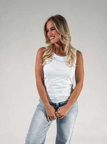 Débardeur Alexia - Bleu ciel