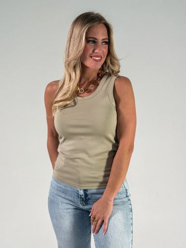 Débardeur Alexia - Kaki Débardeur Alexia - Kaki