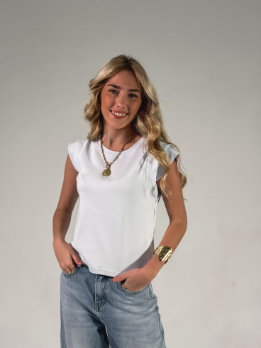 T-shirt Athènes - Bleu ciel