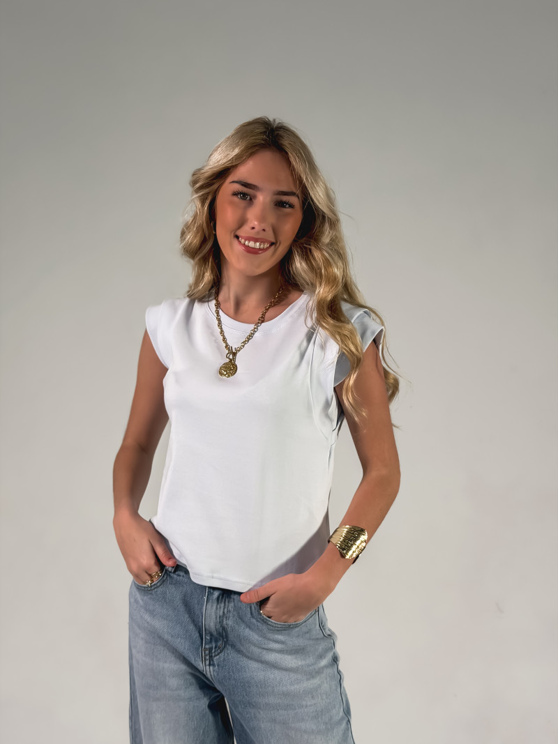 T-shirt Athènes - Bleu ciel