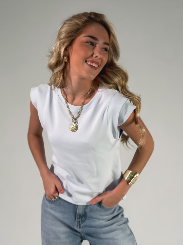 T-shirt Athènes - Bleu ciel