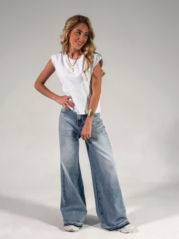 T-shirt Athènes - Bleu ciel