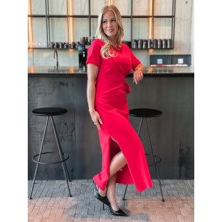 Robe longue Amalia - Rouge