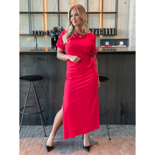 Robe longue Amalia - Rouge