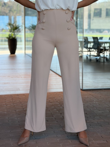 Combinaison Olyssia - Blanc/Beige