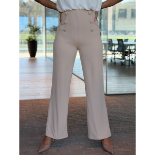 Combinaison Olyssia - Blanc/Beige