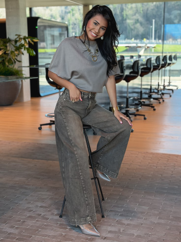 Jeans Dorise - Chocolat