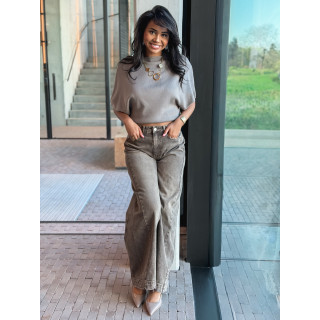 Blouse Flore - Taupe