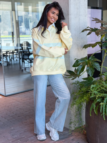 Pull "Sunlight cotton" - Jaune