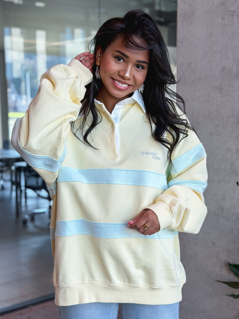 Pull "Sunlight cotton" - Jaune