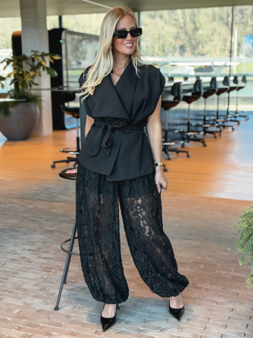 Pantalon Nouhaila - noir