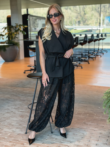 Pantalon Nouhaila - noir