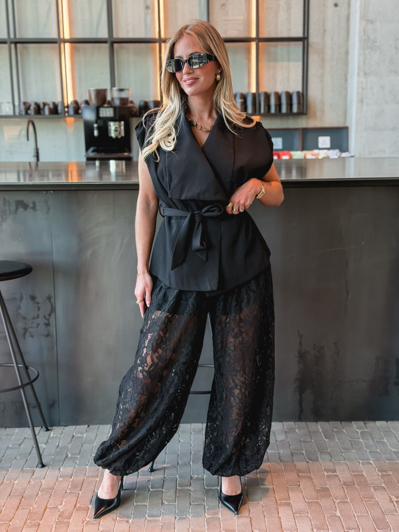 Pantalon Nouhaila - noir