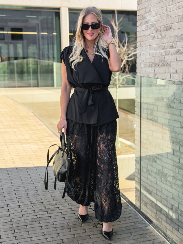 Pantalon Nouhaila - noir