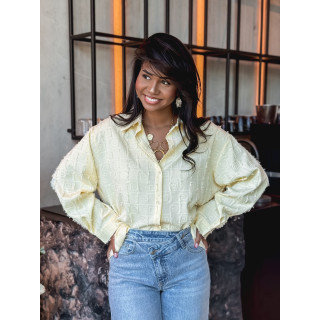 Chemise Myriam - Jaune beurre