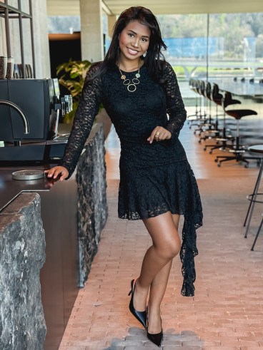 Robe Soléana - Noir