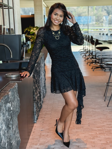 Robe Soléana - Noir