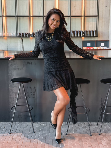 Robe Soléana - Noir