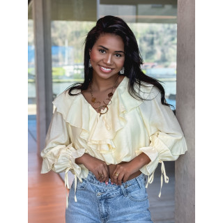 Blouse Gina - Jaune