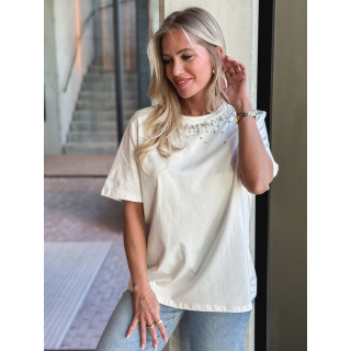 T-shirt Elzena - Blanc