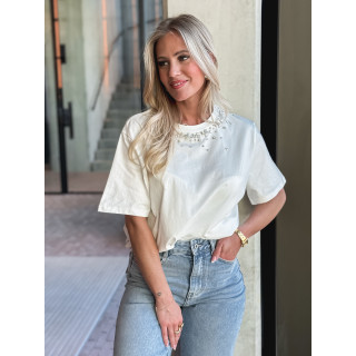 T-shirt Elzena - Blanc