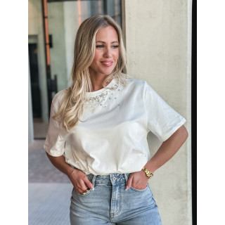 T-shirt Elzena - Blanc